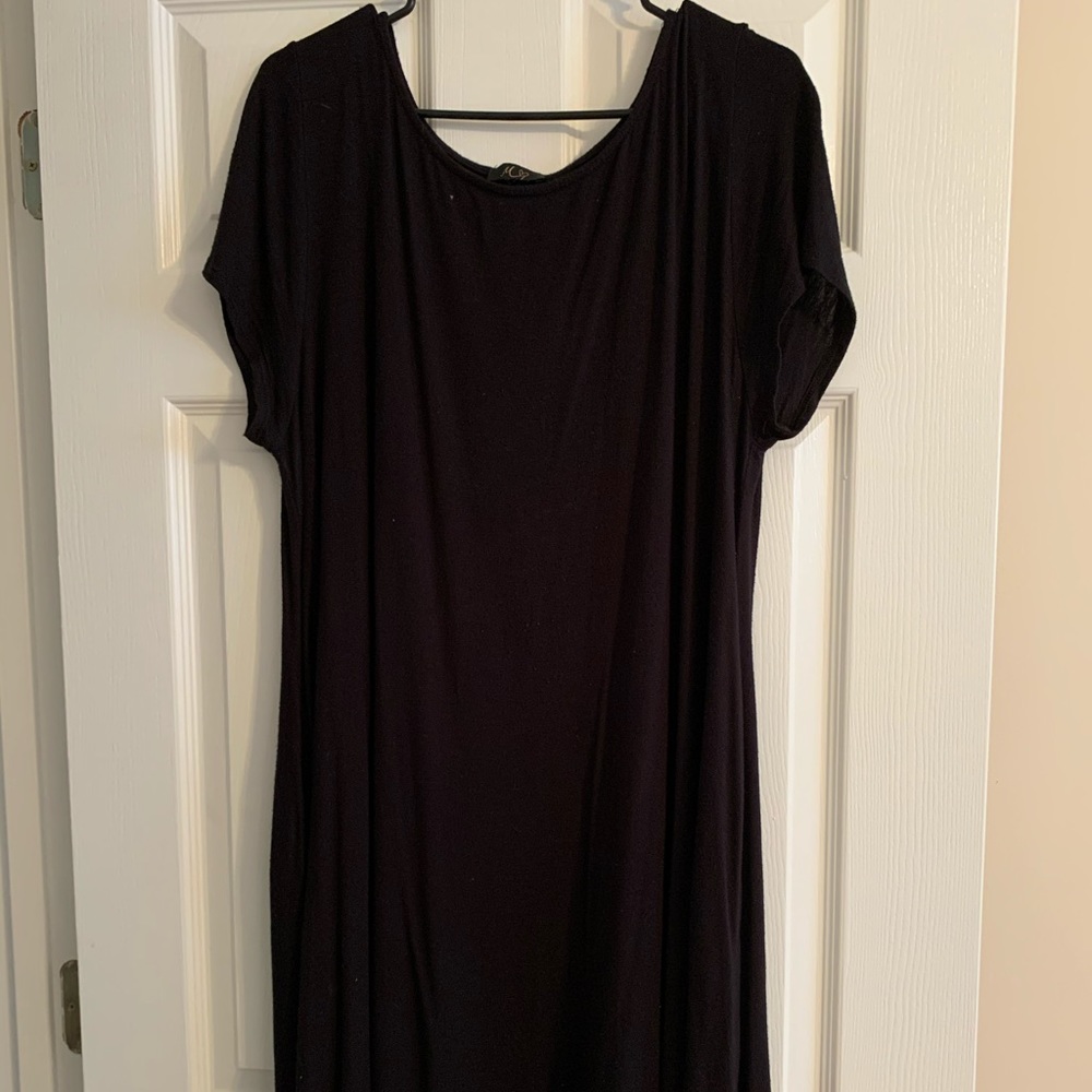 Black Flowy Dress